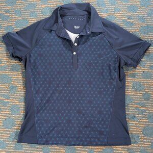 WOMENS NIKE GOLF MEDIUM DRY FIT SPANDEX BLUE PATTERN